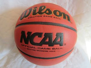 Wilson Solution Mens NCAA Basketball 29 5 Brand New Indoor Only