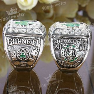 Celtics Kevin Garnett 08 NBA Basketball Championship Ring Replica US10 