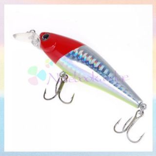 Freshwater Saltwater Fish Lure for Bass Fishing w Hooks