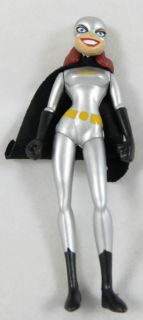 DC The Batman Animated Series Cartoon TAS Silver Black Batgirl Figure 