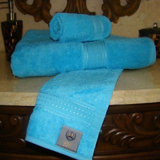 PC Bath Towels Sets by Crown Jewel Very Soft Egyptian