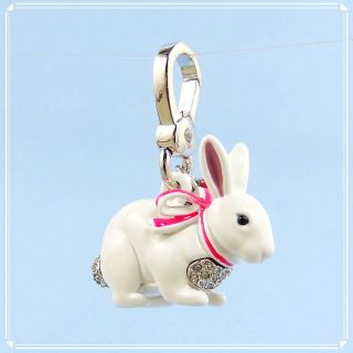 2012 Limited Edition New Juicy Couture Snow Bunny Charm $52
