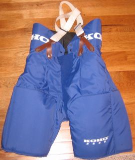 KOHO 2250 Ice Hockey Pants Size Senior M 32 34 Blue Czech Republic