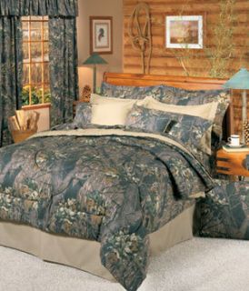 Mossy Oak Camo Bedding Comforter Set Twin Full Queen