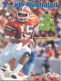 1st Florida Sports Illustrated 1982 Wayne Peace Nolabel