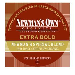 192 K cups Newmans Own Organics Special Blend Extra Bold Coffee