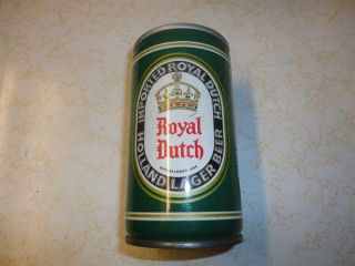 Royal Dutch Beer A Holland Lager from Rotterdam 12 oz Steel Pull Tab 