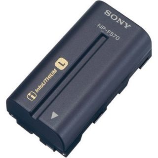 Sony NP F570 L Series InfoLithium Battery for DCRVX2100, HDRFX1 