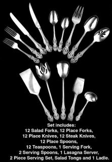 Reed Barton Kings Park Stainless 80 Piece Set 7537873