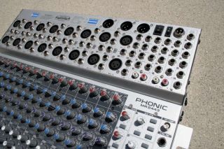 Phonic MR2443 Rack Mixer *16 mic pres w/dir outs*