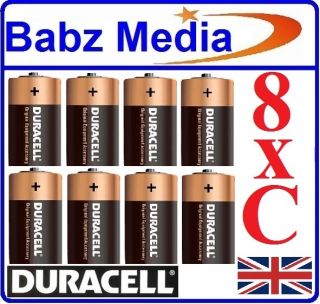   Duracell Duracel C Size Batteries Battery LR14 MN1400 1 5V R14