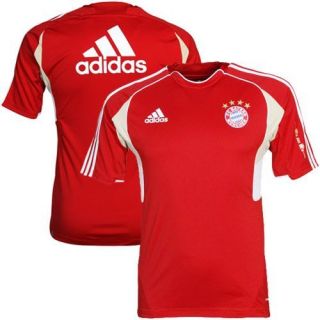 Adidas Bayern Munich Training Performance Jersey Red S