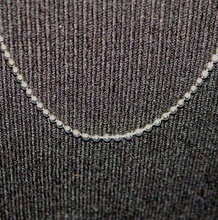 mm Ball Bead Chain Necklace Stainless Steel 36 inches New Made in 
