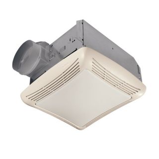 Broan Nutone Ceiling Mount Bathroom Exhaust Fan with Light