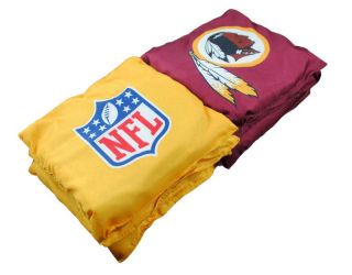   Redskins NFL Tailgate Toss Cornhole Bean Bag Set 8 Team Bag Set