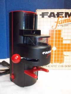 Faema Family Espresso Coffee Bean Grinder