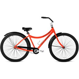32 Genesis Mens Beach Cruiser Bike Orange 30 day returns free shipping 
