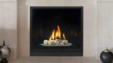   BLDV300 Clean Face Direct Vent Gas Fireplace Majestic Solitaire