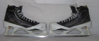 Used Bauer Supreme ONE100 9 5D SR Ice Hockey Goalie Skate MSRP 599 
