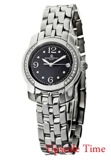Baume & Mercier MOAO8284 Capeland Black Dial Stainless Steel Womens 