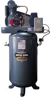   Compressor 5HP 80 Gallon 2 Stage Saylor Beall Made in Michigan
