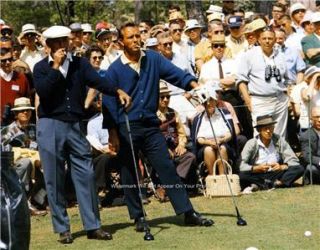 The King Arnold Palmer Ben Hogan 1966 Masters Photo PGA Tour Golf 