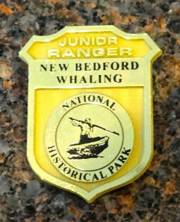 NEW BEDFORD WHALING National Historical Park Junior Ranger Badge
