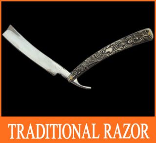 Antique Folding Shiver Razor Shaver Beard Clipper Knife