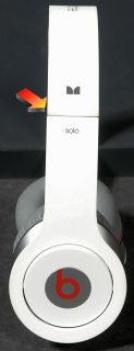 Beats by Dr Dre Solo White On Ear Headphones with ControlTalk