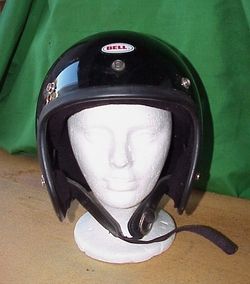 Vintage Bell RT Bell R T Motorcycle Helmet 7 1/8