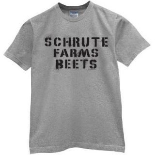 Dwight Schrute Farms Beets The Office Shirt Funny M