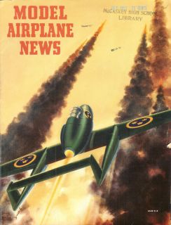 Model Airplane News magazine Jul 1952 • The Snapper CL   Dieselaire 