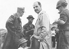 Senator McGovern on his first trip to South Vietnam, November 1965
