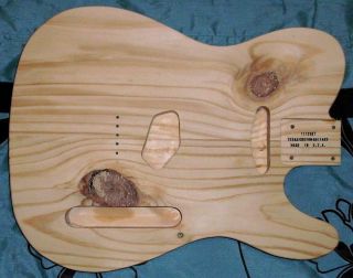 Pine Telecaster* Tele Style Replacement/Project Body #1112587