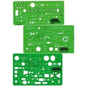 berol rapidesign template electrical electronic 3pc