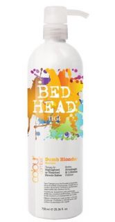 TIGI Bed Head Dumb Blonde Shampoo Conditioner 25 36 oz Each 