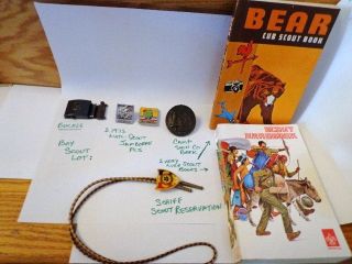   of Boy Scout Items 1970s National Jamboree Shin Co Beek Schiff