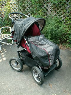 Bertini M5 Stroller All 4 wheels make turns Best stroller Big Wheels 