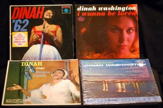 Dinah Washington RARE Vinyl Collection LP Dinah Blues and Jazz 16 