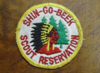   reservation Camp 1960s Shin Go Beek Cotton Twill Patch Vintage
