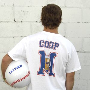 Joe Coop Cooper Beers Jersey T Shirt Baseketball New