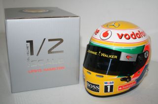 Bell Sports 2012 Lewis Hamilton Helmet Arai 1 2 Scale