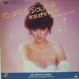 LD Linda Ronstadt   Whats New In Concert Nelson Riddle Japan 1984 