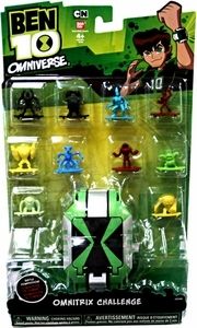 Ben 10 Omniverse series   Mid Omnitrix Challange incl. 10 mini figures 