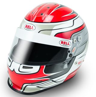 Bell GP.2 Red Wing Auto Racing Helmet SA2010 / FIA8858 (Free Bag)