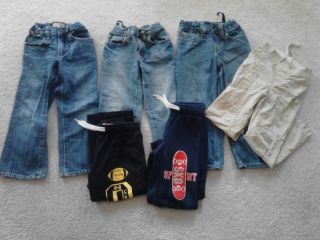 Boys Sz 5 Lot of Old Navy Jeans Khakis and Sweatpants