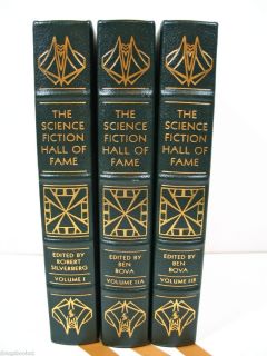    SCIENCE FICTION HALL OF FAME 3 VOL FULL LEATHER BEAUTIFUL BEN BOVA