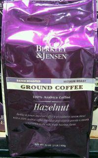 Berkley Jensen Hazelnut Flavored Ground Coffee 32oz Bag