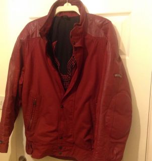 Belstaff Motorcycle Jacket Red Size Large 46 Chest
