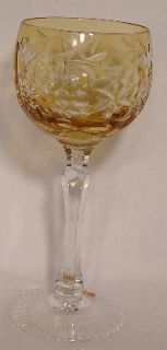 Beyer Crystal Grape Hock Wine Amber Yellow Topaz 7 5 8